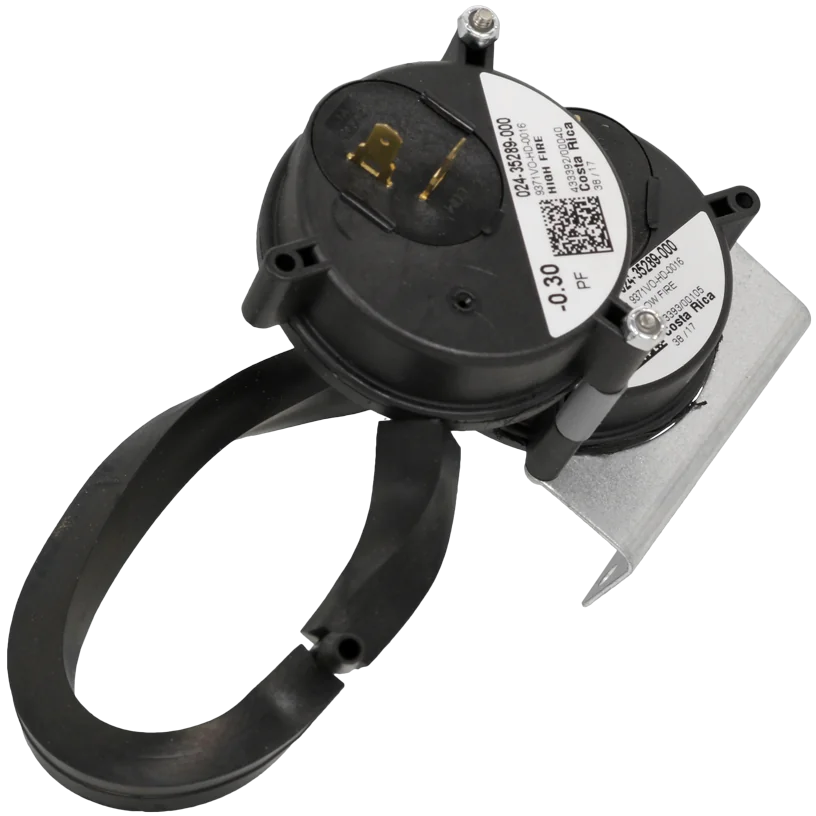 PRESSURE SWITCH 2-STG -0.15" WC / -0.35" WC Air Pressure Switch, Air Proving