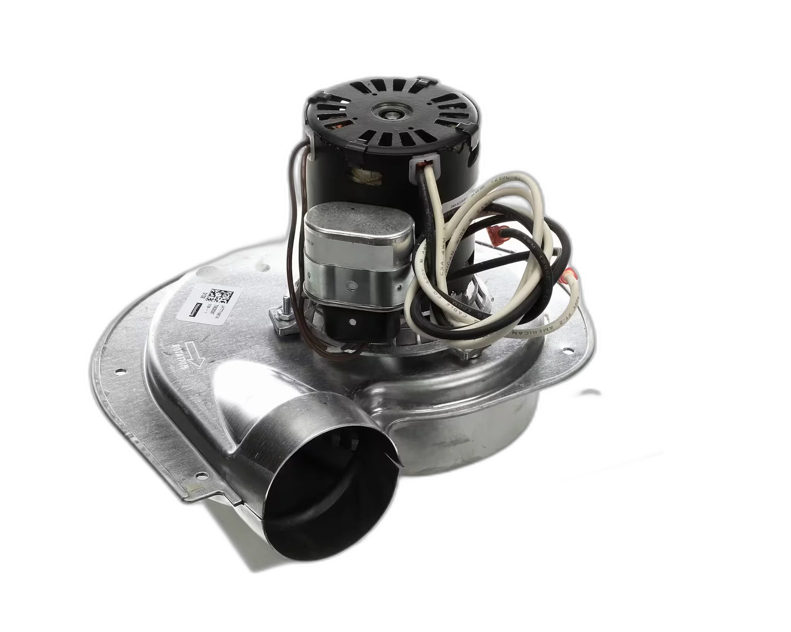 DRAFT INDUCER VENTER 230V PH1 BLOWER ASSEMBLY INCLUDES GASKET 3,200 RPM Blower Motors, Fan, Run Capacitors