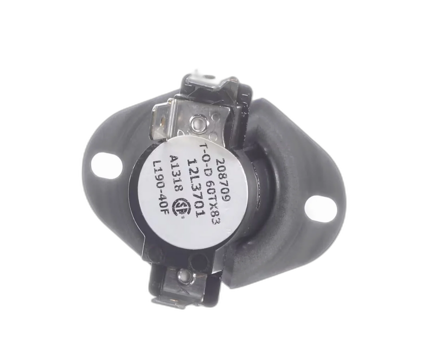 LENNOX LIMIT SWITCH, AUTO RESET, L190-40F Fan Disc, High Limit Control Switches