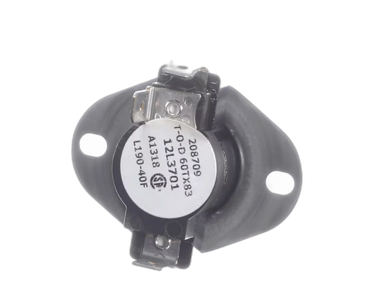 LENNOX LIMIT SWITCH, AUTO RESET, L190-40F Fan Disc, High Limit Control Switches