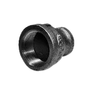 3/4" X 1/2" REDUCING BLACK MALLEABLE STEEL COUPLING Steel Fittings