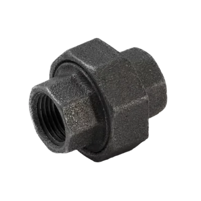 1/2" BLACK MALLEABLE STEEL UNION Steel Fittings
