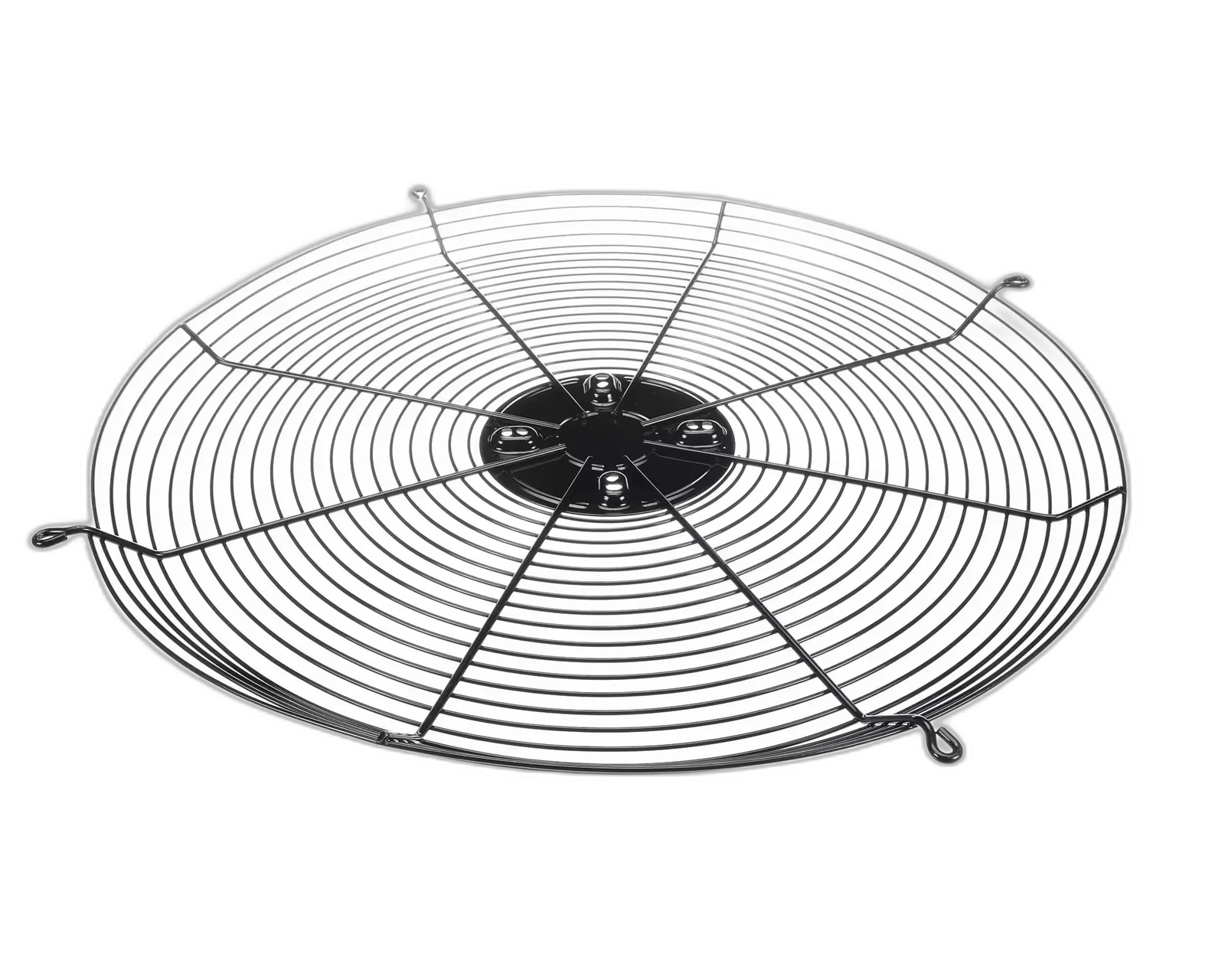 Fan Guard, 22", Raised Spiral, Wire, Black Blower Motors, Fan, Run Capacitors