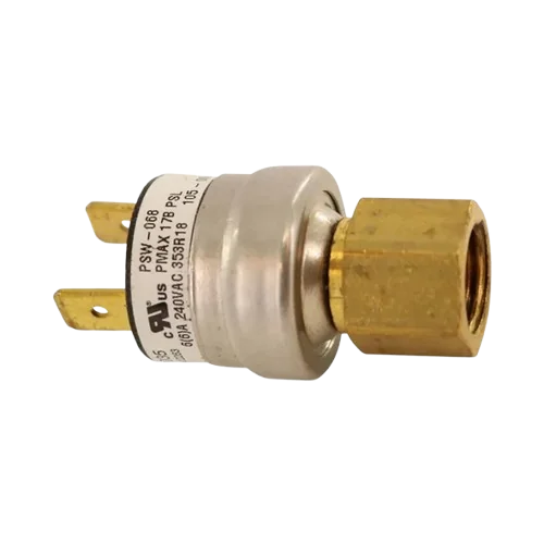 YORK/ETC SWITCH,PRESSURE,LOW R-410A 107-68 PSIG Air Pressure Switch, Air Proving
