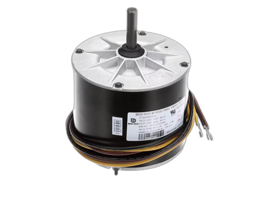 Fan Motor, Condensor, 208-230 Volt, 60HZ, 1/5-1/6HP, 810RPM Blower Motors, Fan, Run Capacitors