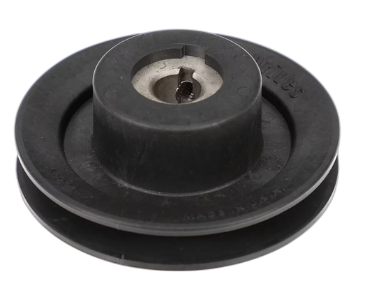 Pulley, Blower, 4 1/4", 5/8" Bore Blower Belts, Shaft, Pulley, Bearing