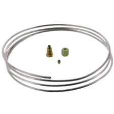 1/8" FIREPLACE PILOT TUBING 36" WITH FITTINGS Thermocouples, Pilot Assembly, Pilot Tubing