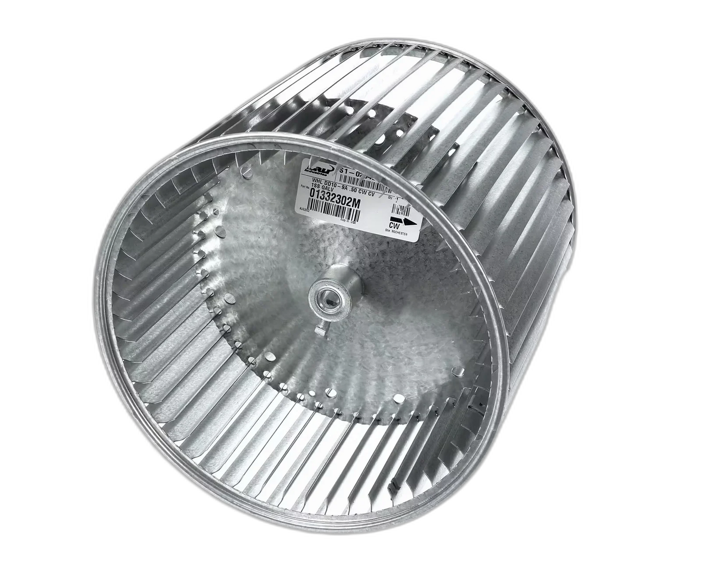 Blower Wheel, 10" x 9", 1/2" Bore, Clockwise Blower Motors, Fan, Run Capacitors