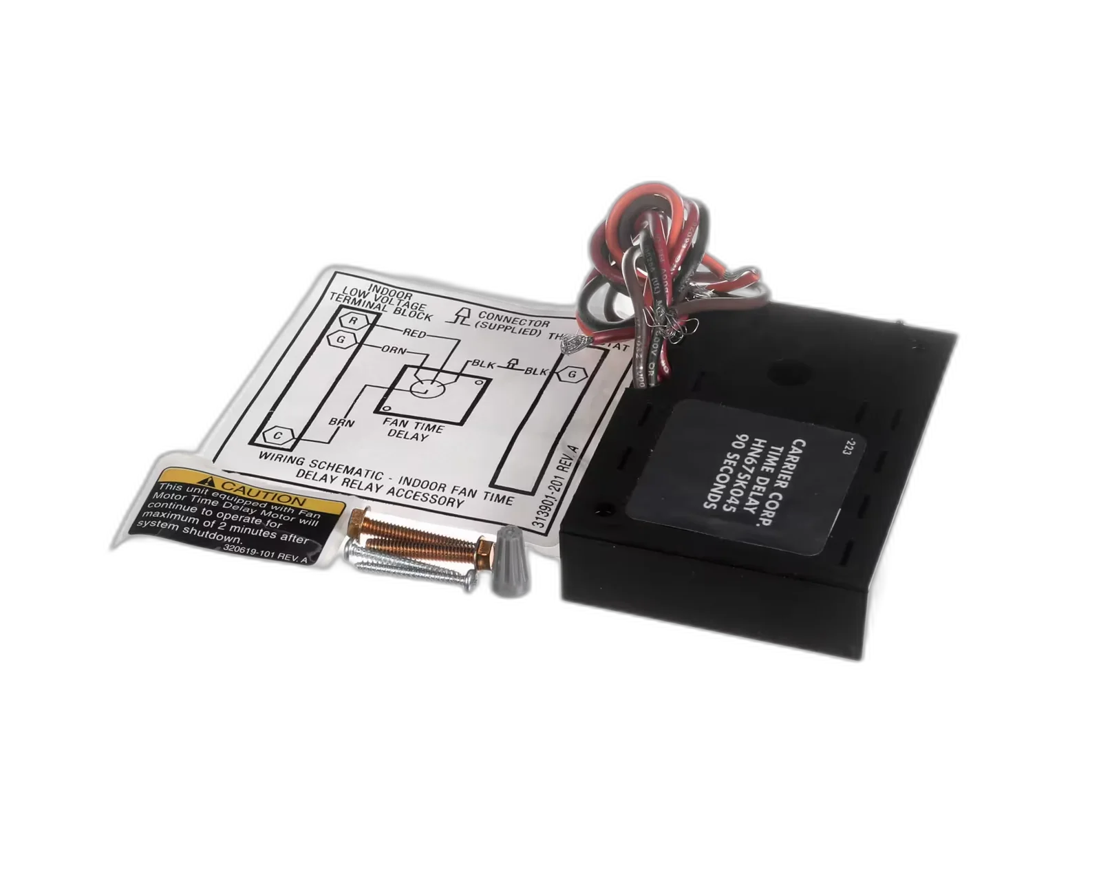Relay, Time Delay, 90 Seconds Electrical, Transformers, Relay