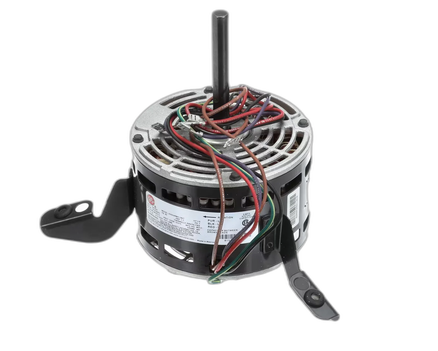 GOODMAN/AMANA BLOWER MOTOR, 208/230 VOLT, 1PH, 1/5 HP, 1075 RPM, 2 SPEED Blower Motors, Fan, Run Capacitors
