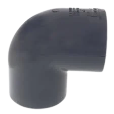 2" 90 DEGREES CPVC SCH 80 GREY PVC Schedule 40, 636 PVC, S636, ABS