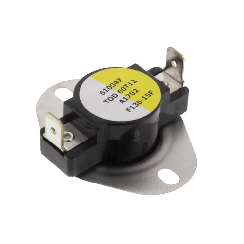 FAN SWITCH 3/4" DISC AUTO RESET F130-15F Fan Disc, High Limit Control Switches