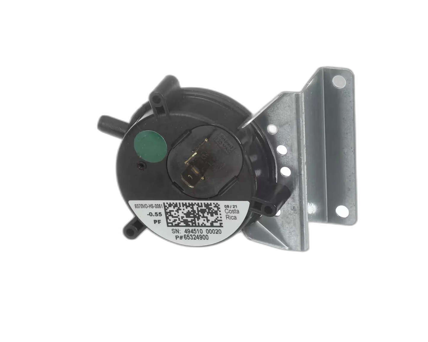 PRESSURE SWITCH, -0.55" WC Air Pressure Switch, Air Proving
