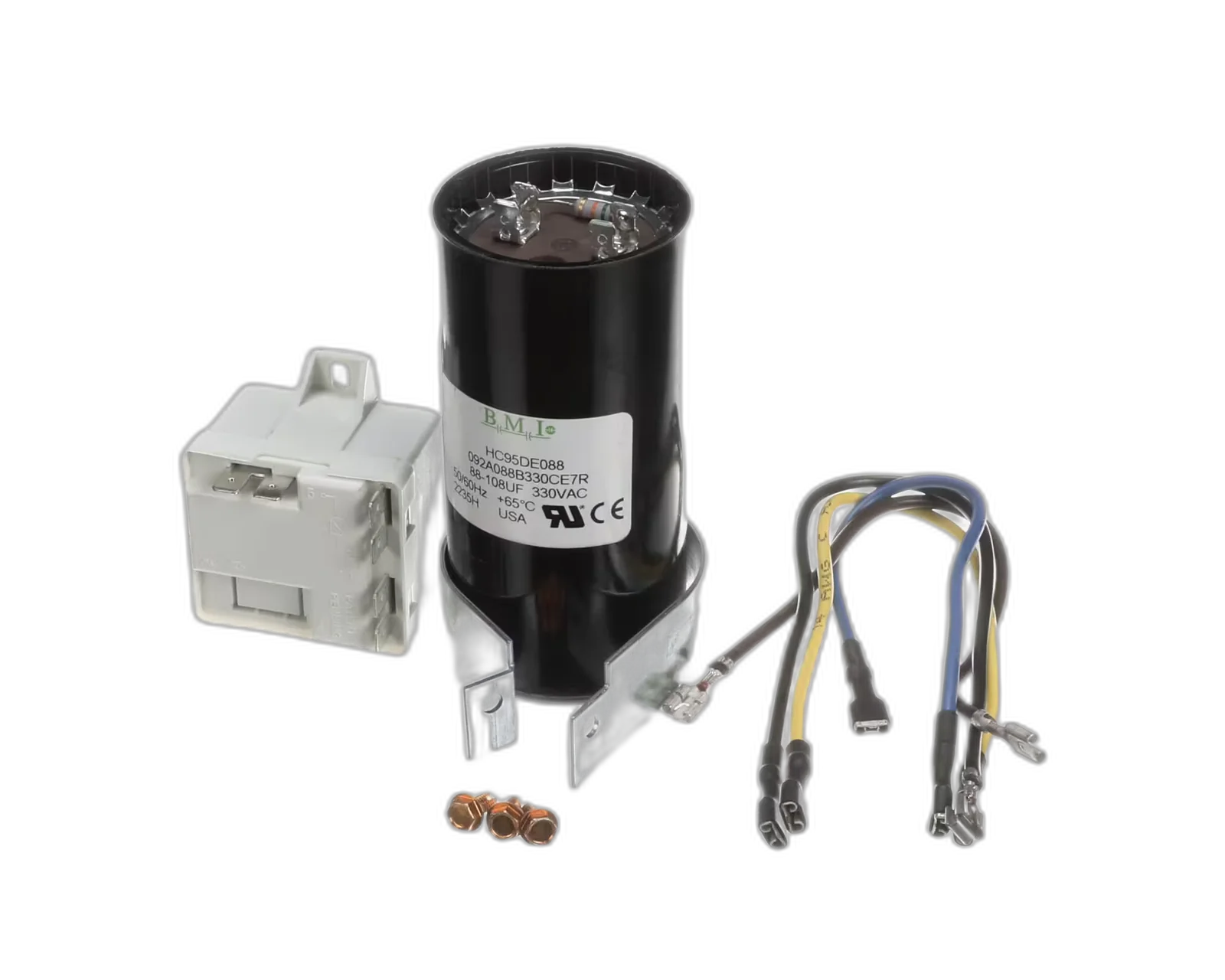 Start Kit, Capacitor &amp; Relay, Compressor Electrical, Transformers, Relay