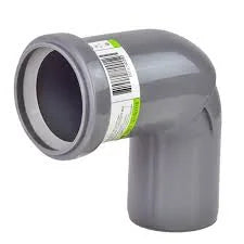 CENTROTHERM 2" X 87 DEG ELBOW LONG PVC Schedule 40, 636 PVC, S636, ABS