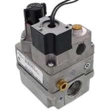 3/4" X 3/4" SINGLE STAGE GAS VALVE FAST OPENING, WITH SIDE TAP, STANDING PILOT, DSI/HSI Gas Control Valve, Regulators, Flexible Gas Line