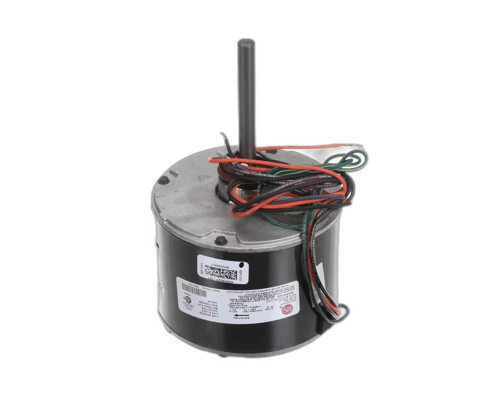 Fan Motor, Condenser, 220-240 Volt, 50HZ, 1PH, 1/5HP, 900 RPM Blower Motors, Fan, Run Capacitors