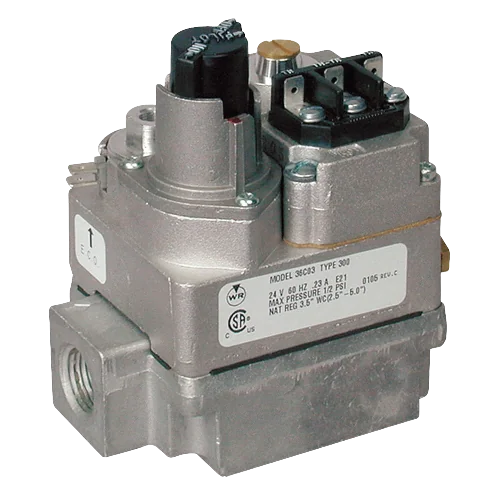 3/4" X 3/4" GAS VALVE SLOW OPENING STANDING PILOT 24V Gas Control Valve, Regulators, Flexible Gas Line