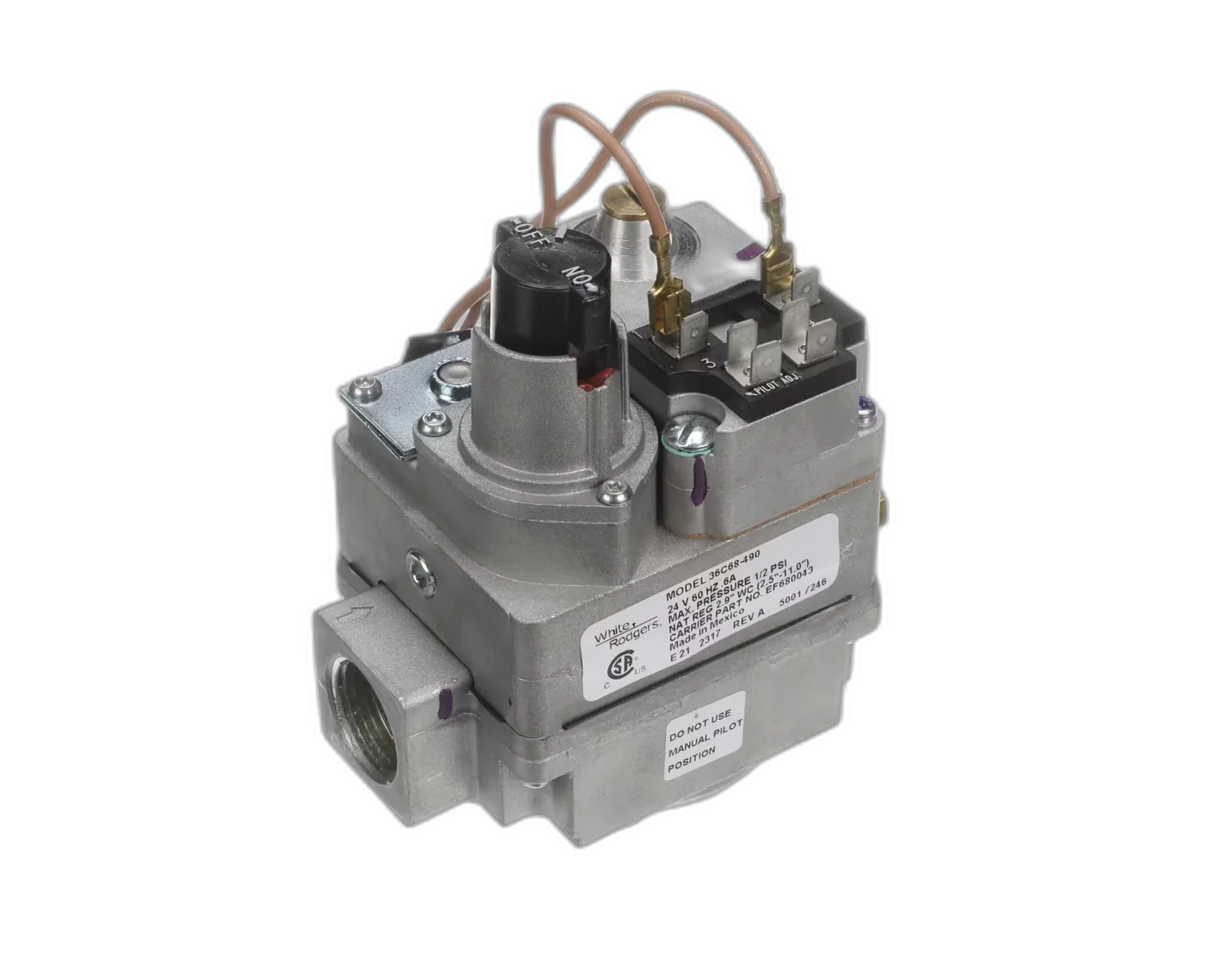Gas Valve, Natural, 24V Gas Control Valve, Regulators, Flexible Gas Line