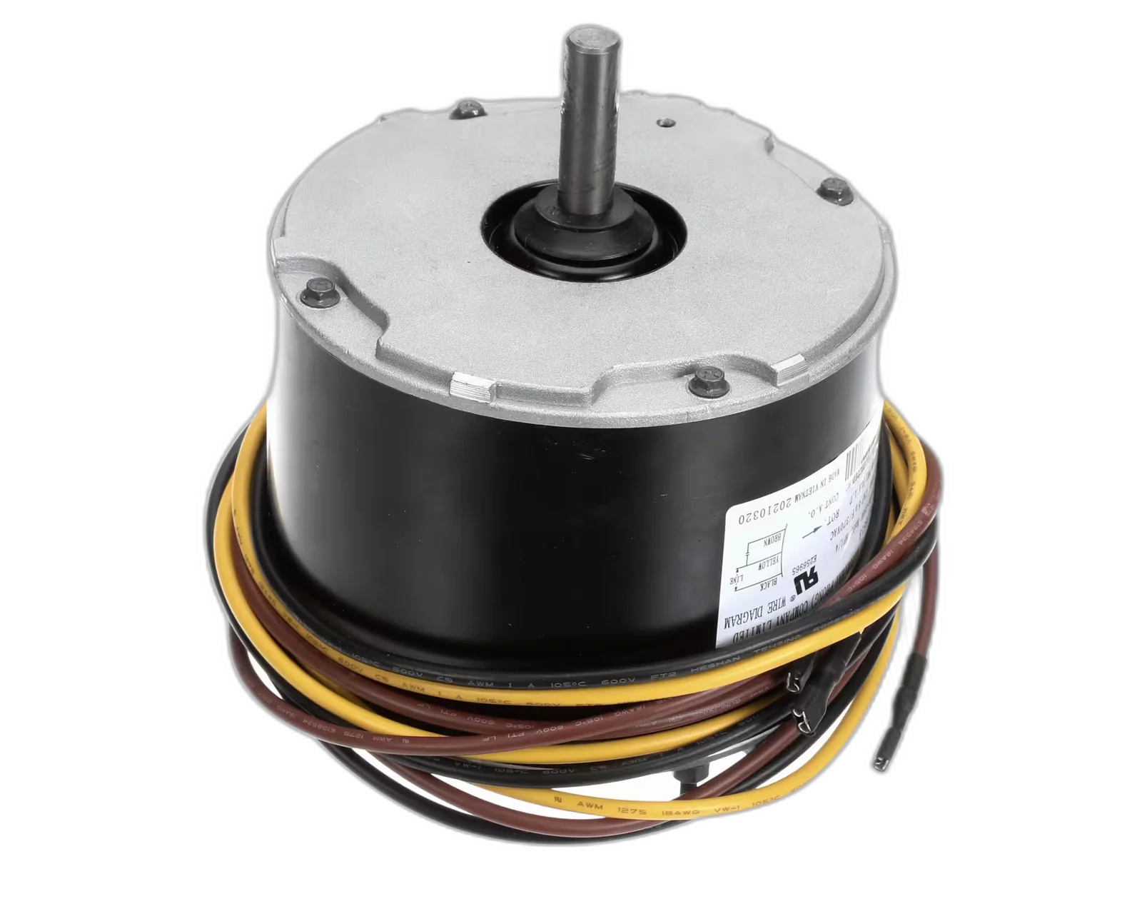 Motor, Condenser, 208-230V, 1 PH, 60HZ, 1/4 HP, 1100 RPM, Counter Clockwise Blower Motors, Fan, Run Capacitors
