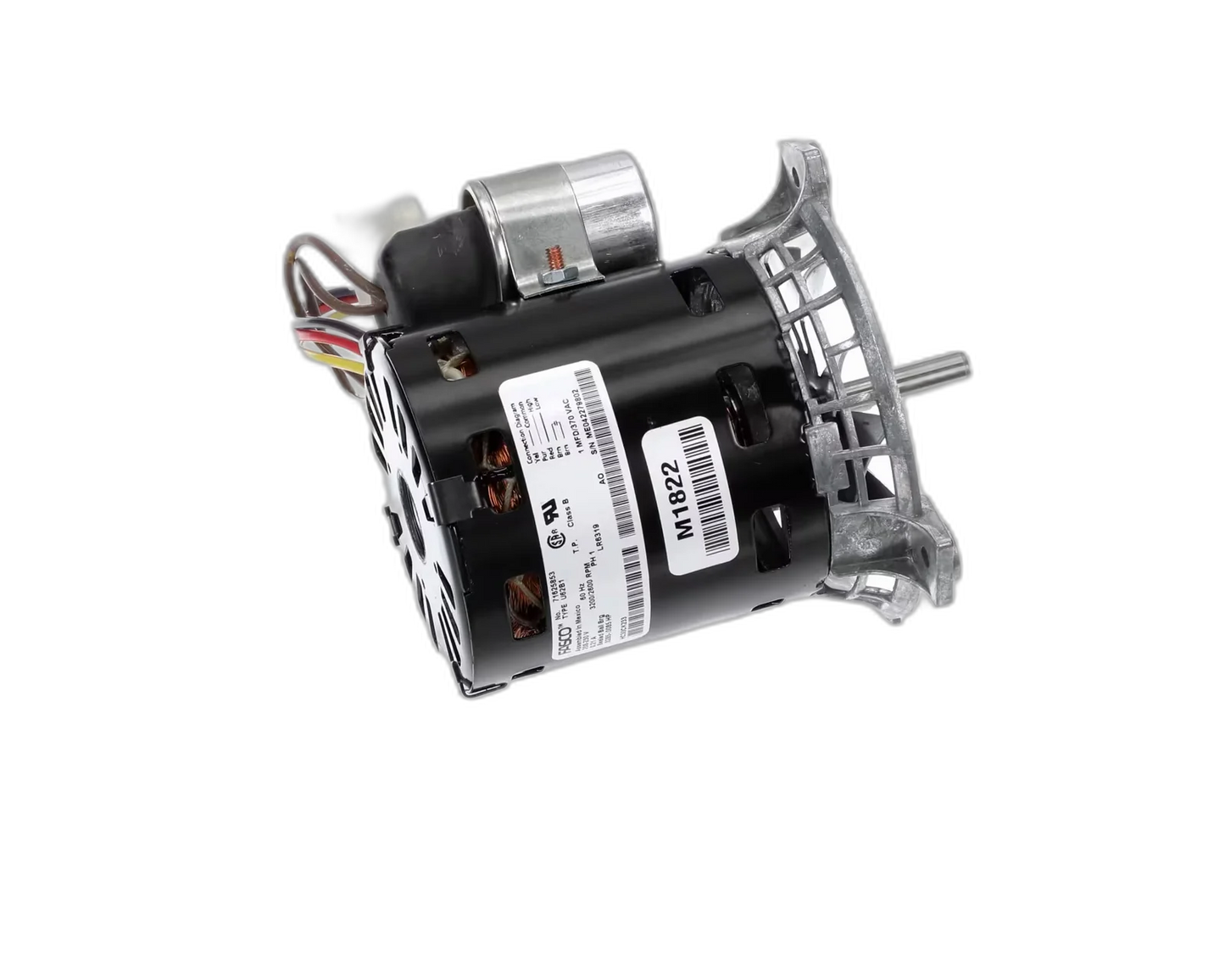 Inducer Motor, 208-230 Volt, 1PH, 60HZ Inducer Motor, Assembly, Venter, Draft, Exhaust Fan Fasco, Combustion Air Blower