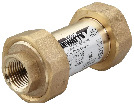 1/2" WATTS DUAL CHECK VALVE Boiler parts, Condensate Pumps
