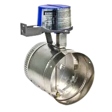 7" VENT DAMPER MOTOR ASSEMBLY 24V SUPERHOT BOILER Metal Venting