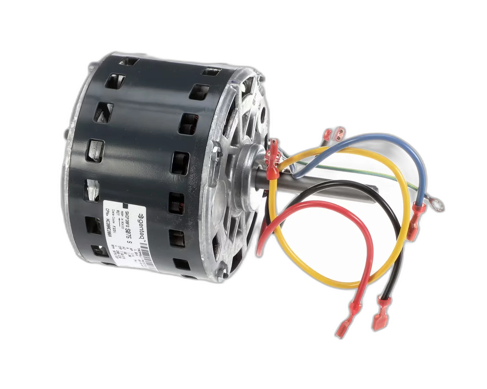Blower Motor, 208-230V, 60HZ, 1PH, 1075RPM/3 Speed, 1/4HP, CCW Blower Motors, Fan, Run Capacitors