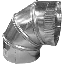 10" ELBOW 26 GA Metal Venting