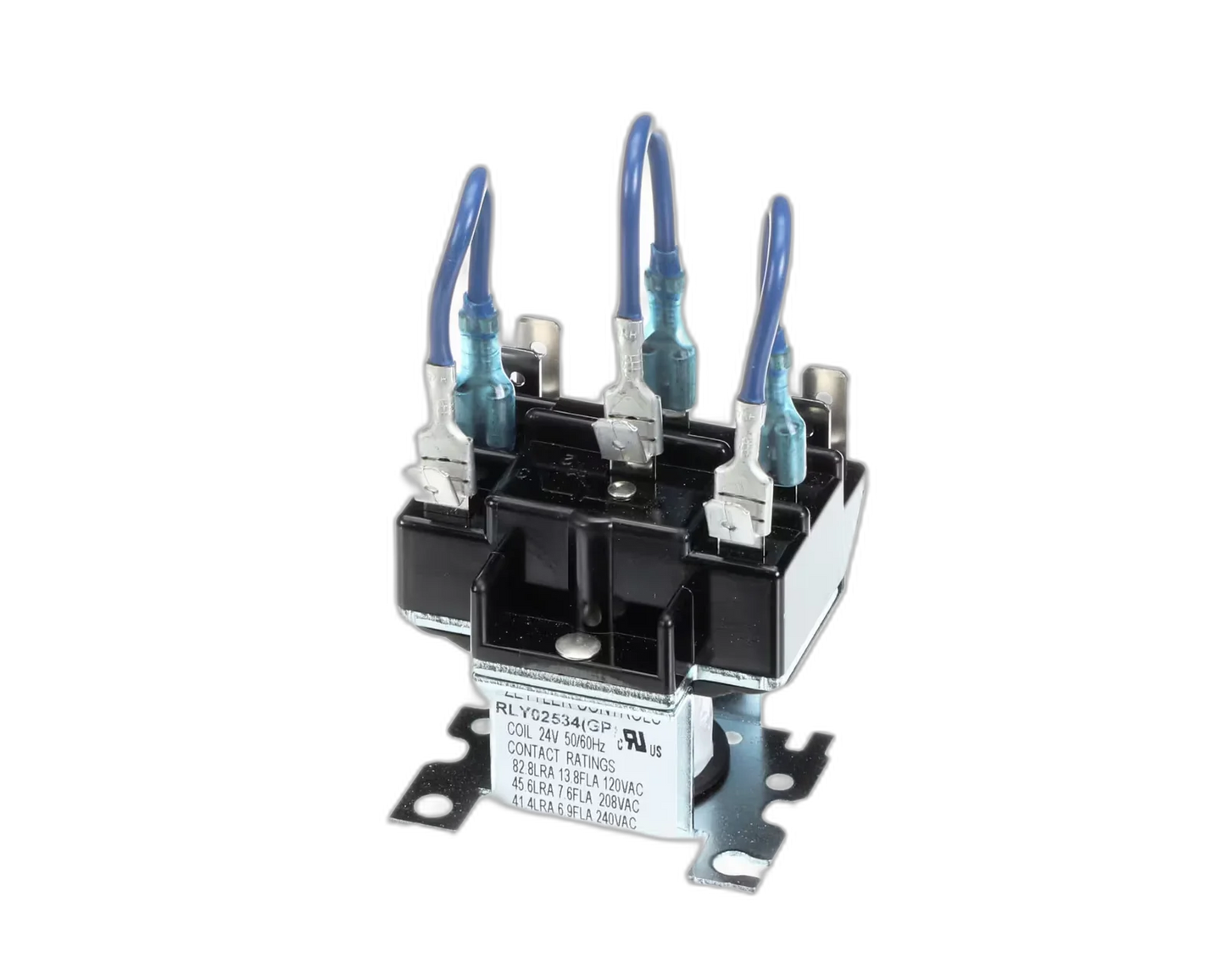Relay, Control without Time Delay,  24 Volt Coil, DPDT Electrical, Transformers, Relay