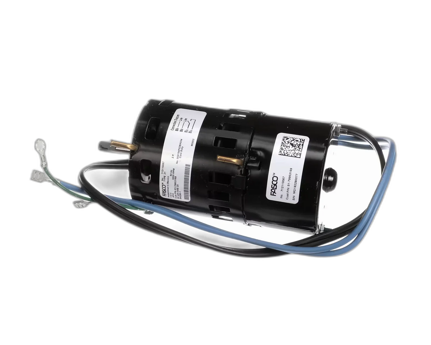 YORK/ETC INDUCER MOTOR, 115 VOLT, 3000RPM Inducer Motor, Assembly, Venter, Draft, Exhaust Fan Fasco, Combustion Air Blower