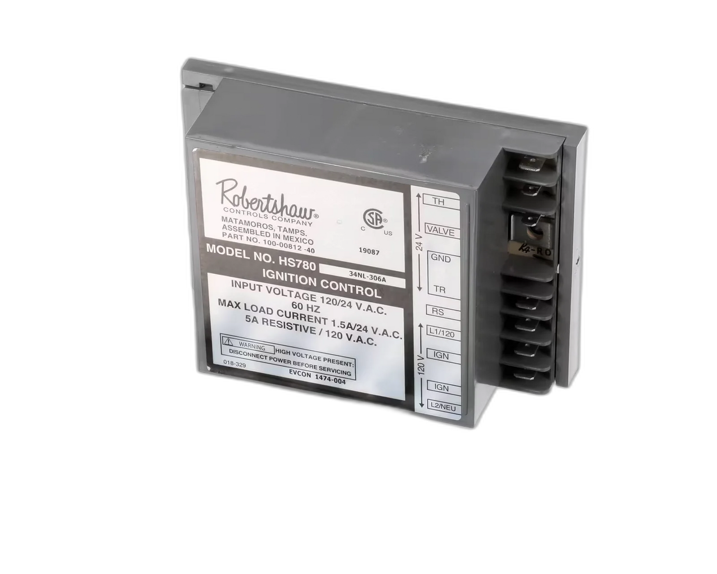 Ignition Module, 120/24VAC Control Board, Circuit, Ignition Modulating