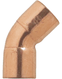 3/4" CXC 45 ELBOW Copper Fittings