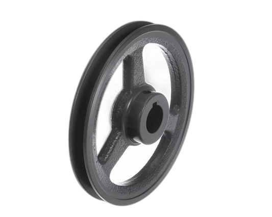 Sheave/Pulley, Fixed, 1 Groove, 1" Bore Blower Belts, Shaft, Pulley, Bearing