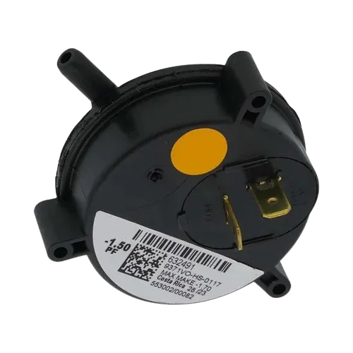 NORDYNE PRESSURE SWITCH -1.5" WC Air Pressure Switch, Air Proving
