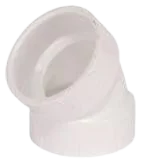 1-1/2" 45 DEGREES ELBOW S636 PVC Schedule 40, 636 PVC, S636, ABS