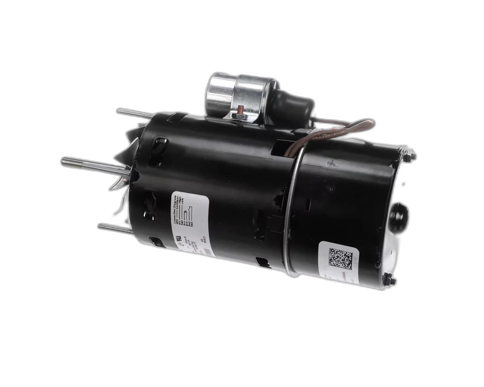 Draft Inducer Blower Motor, 230 Volt, 60HZ, 1/16HP, 1PH, 3000 RPM, CW Blower Motors, Fan, Run Capacitors