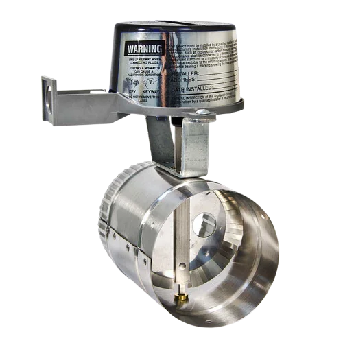 4" VENT DAMPER MOTOR ASSEMBLY 24V SLANT/FIN & SUPERHOT Metal Venting