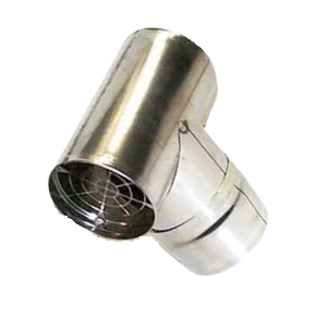 3" TERMINATION TEE Metal Venting