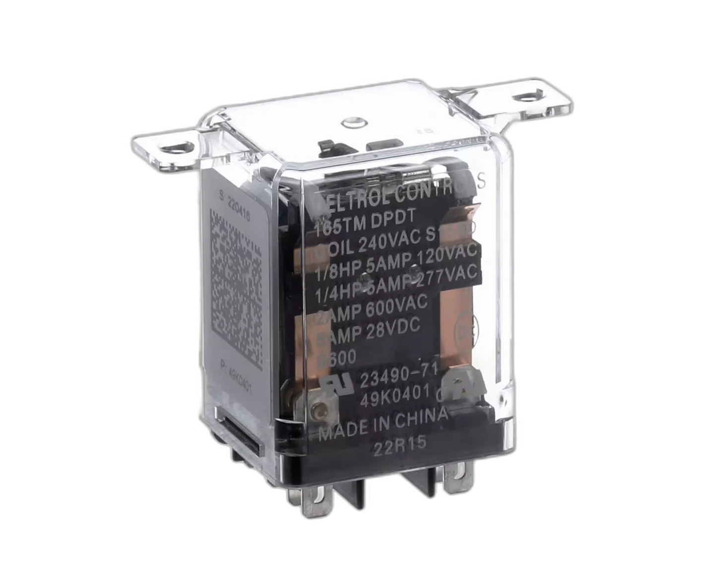 Relay, 240 Volt, DPDT Electrical, Transformers, Relay