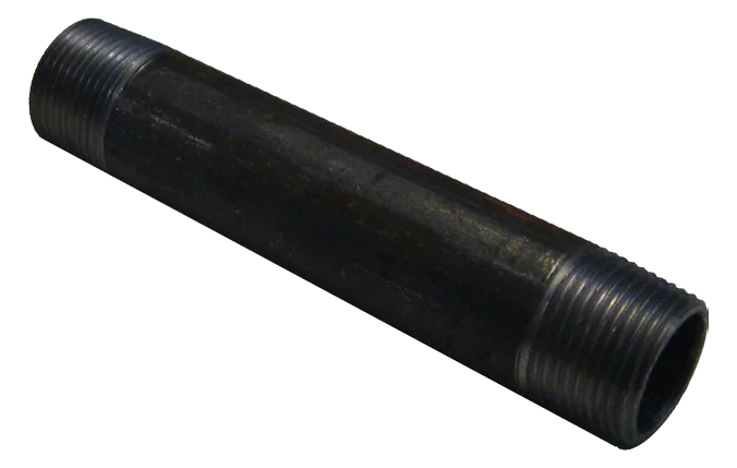 1-1/2" X 5" BLACK MALLEABLE STEEL NIPPLE Steel Fittings