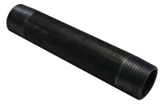 1-1/2" X 5" BLACK MALLEABLE STEEL NIPPLE Steel Fittings