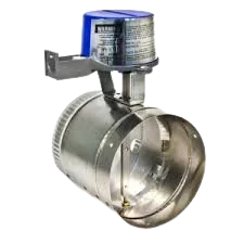 6" VENT DAMPER MOTOR ASSEMBLY 24V SUPERHOT BOILER Metal Venting