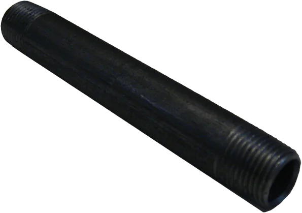 1/2" X 5-1/2" BLACK MALLEABLE STEEL NIPPLE Steel Fittings