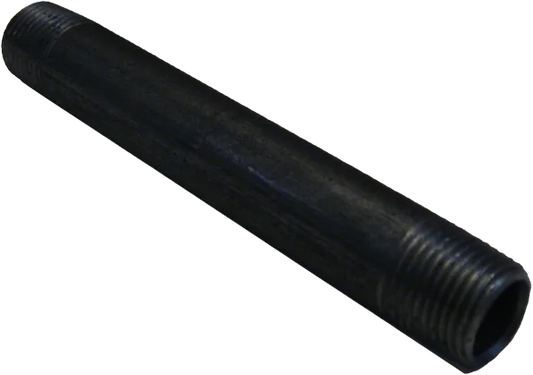 1/2" X 5-1/2" BLACK MALLEABLE STEEL NIPPLE Steel Fittings