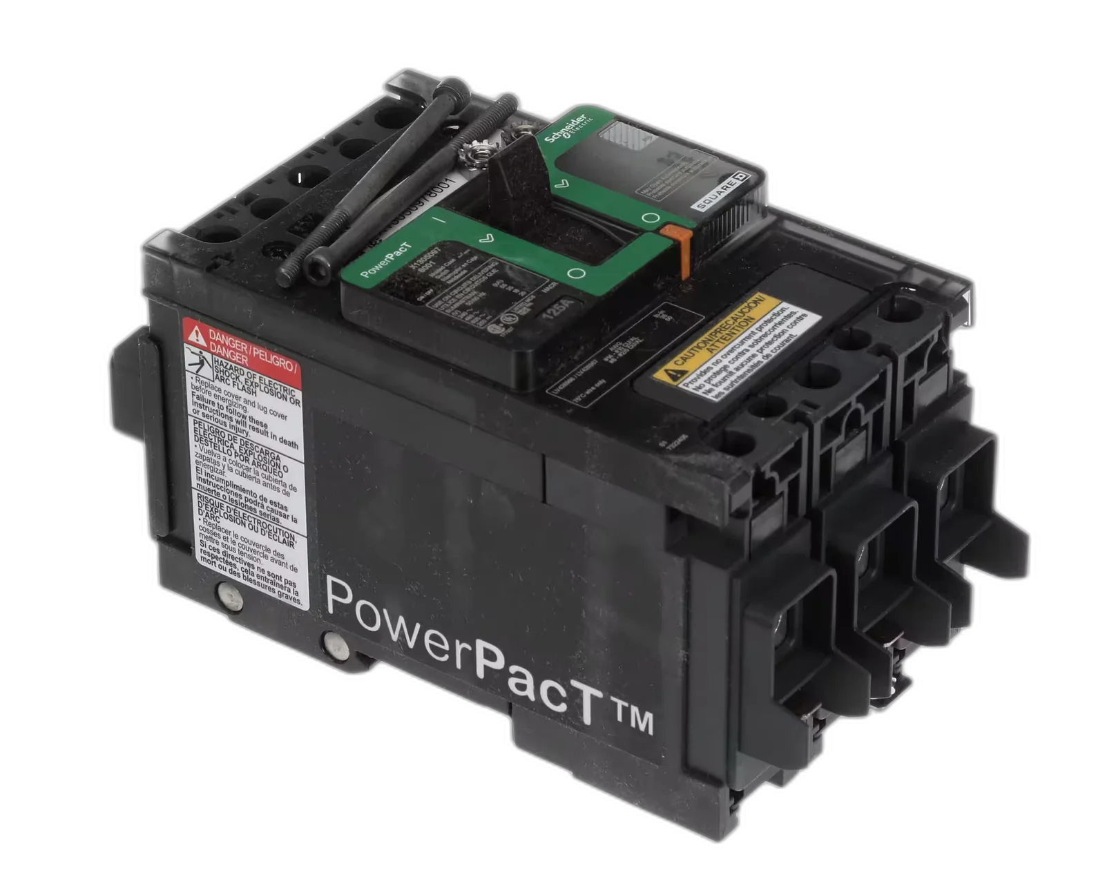 Molded Case Switch/Circuit Breaker, 125 Amp, 3 Pole, 50/60HZ Control Board, Circuit, Ignition Modulating