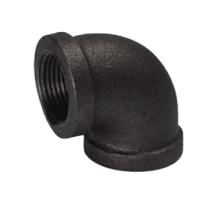 3/4: BLACK MALLEABLE STEEL 90 ELBOW Steel Fittings