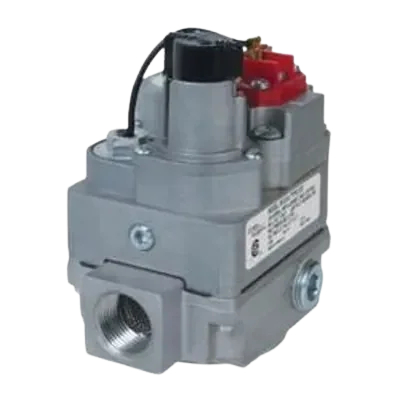MILLIVOLT GAS VALVE 750MV 3/4" X 3/4" WITH TWO PLUGGED 1/2' SIDE PORTS Gas Control Valve, Regulators, Flexible Gas Line