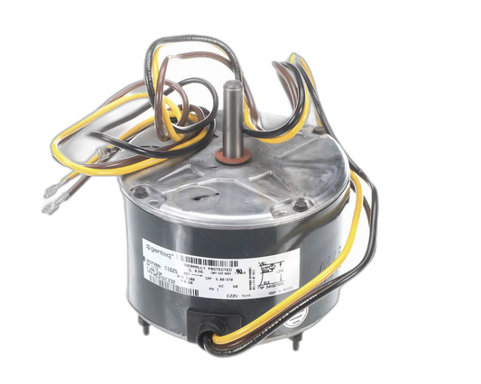 Fan Motor, 208-230 Volt, 60HZ, 1100RPM, 1PH, 1/12HP Blower Motors, Fan, Run Capacitors