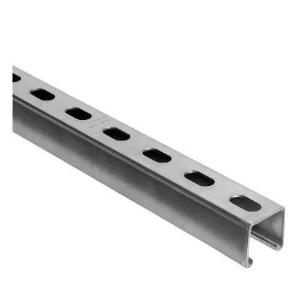 UNI-STRUT - DEEP, SLOTTED 10' Steel Fittings